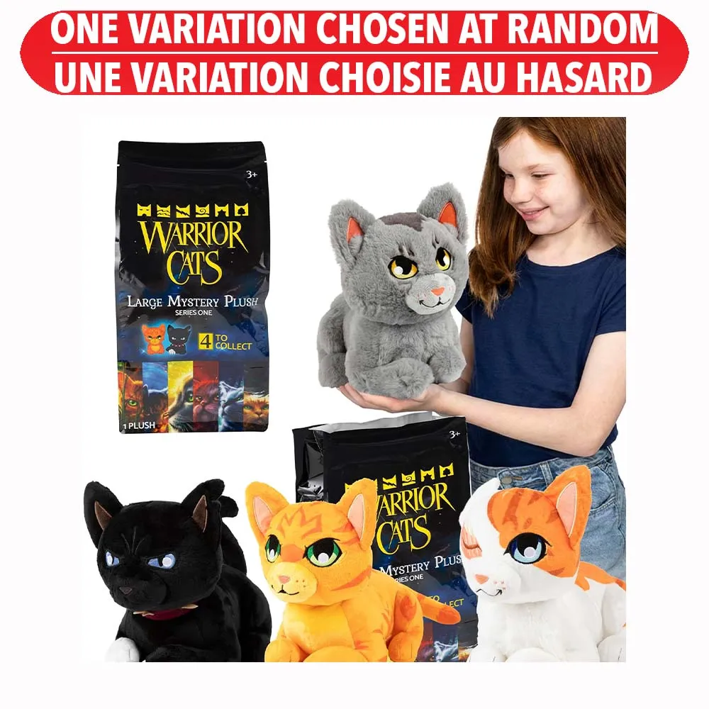 Warrior Cats Large Mystery Plush - Series 1 – One Variation Chosen at ...
